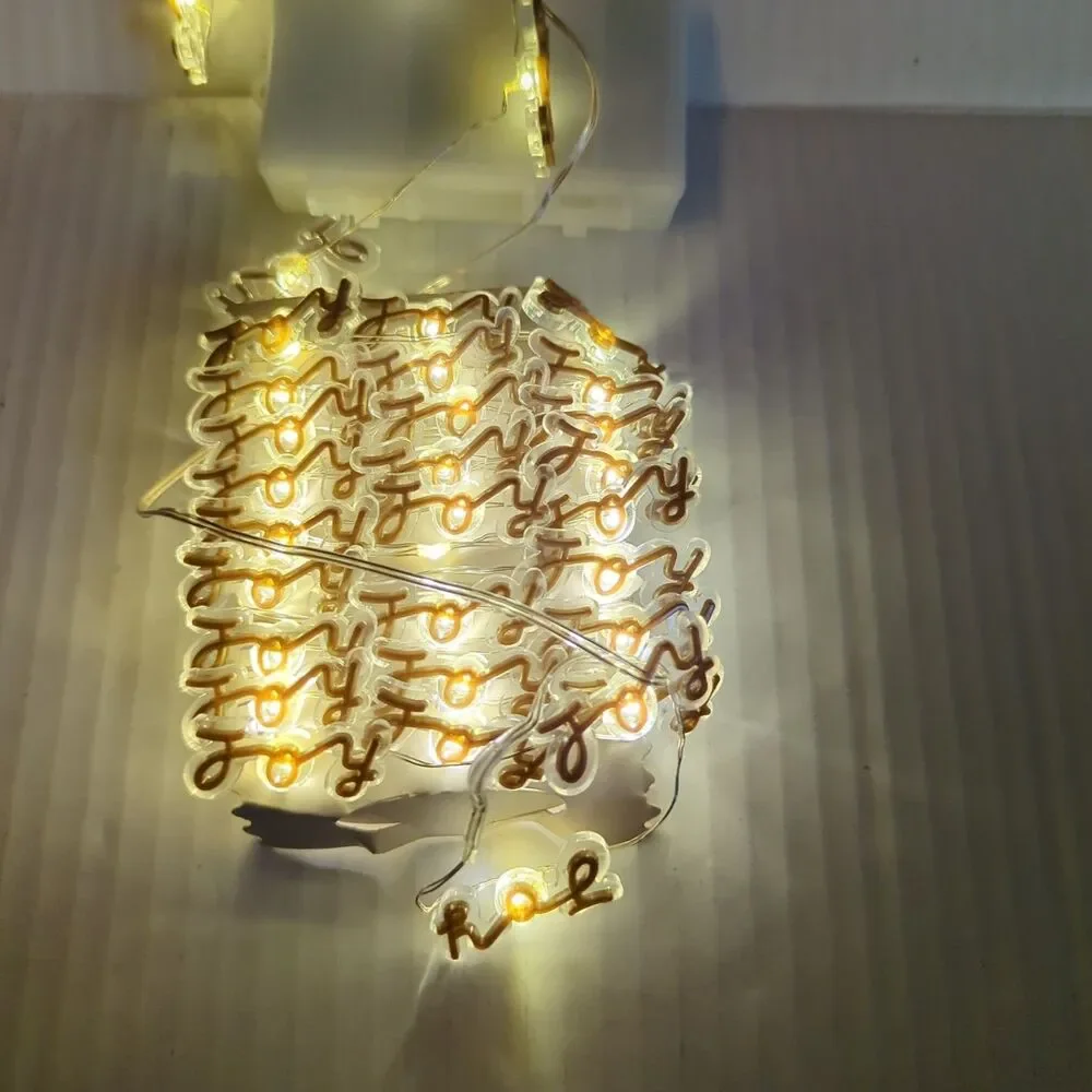 Pier 1 Imports Joy Glimmer Flexible String LED Lights 10ft 50 Lights